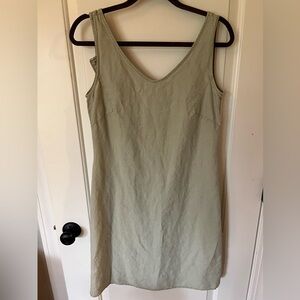 Patagonia short sleeve linen dress